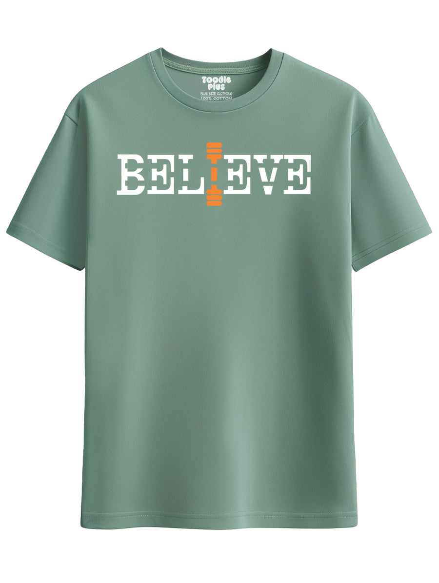 Believe Plus Size T-Shirt