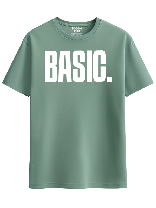 Basic Quote T-Shirt in Sage Green