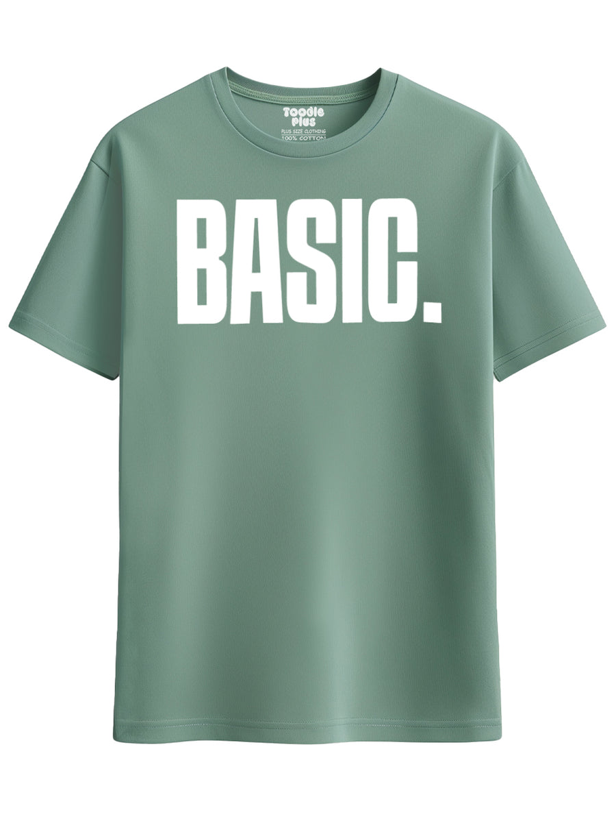 Basic Quote Plus Size T-Shirt