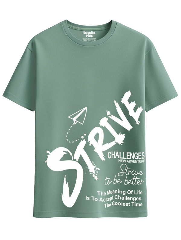 Strive T-shirt in Sage Green