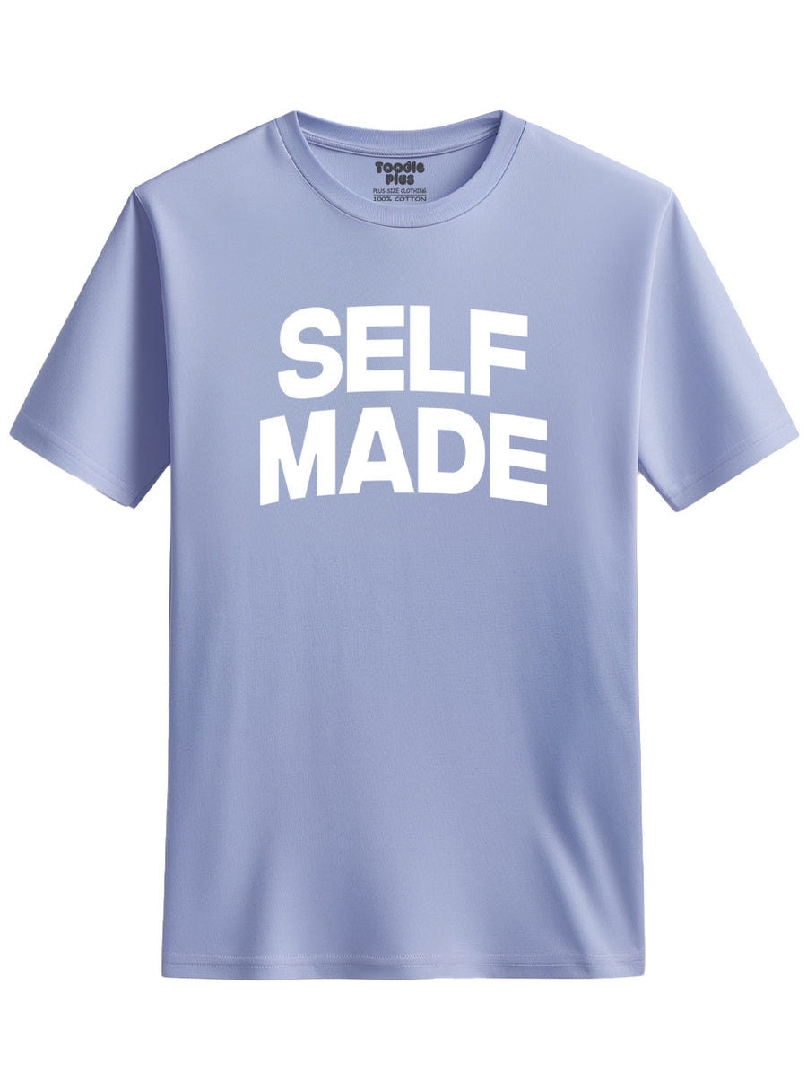 Self Made Plus Size T-Shirt