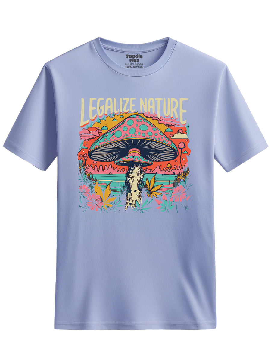 Legalize Nature Plus Size T-Shirt