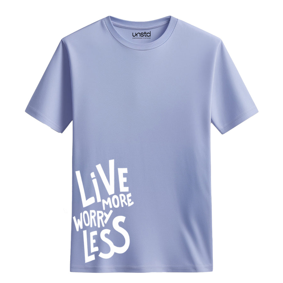 Live more worry less Plus Size T-shirt