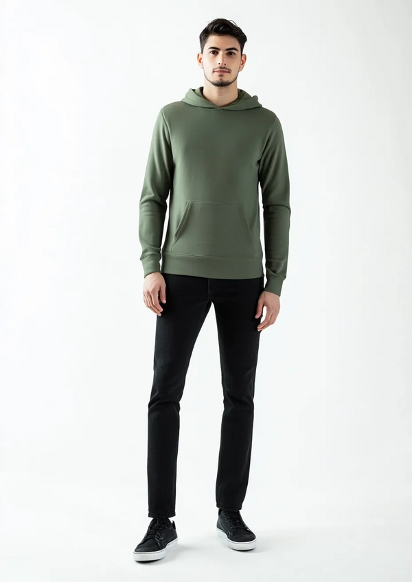 Tall Hoodies in Light Olive