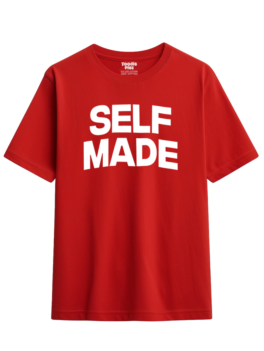 Self Made Plus Size T-Shirt