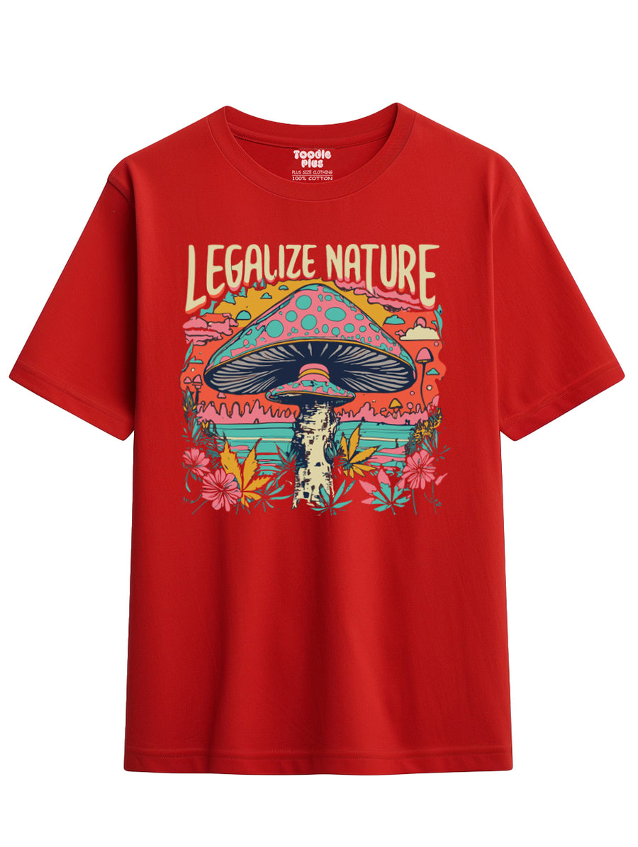 Legalize Nature Plus Size T-Shirt