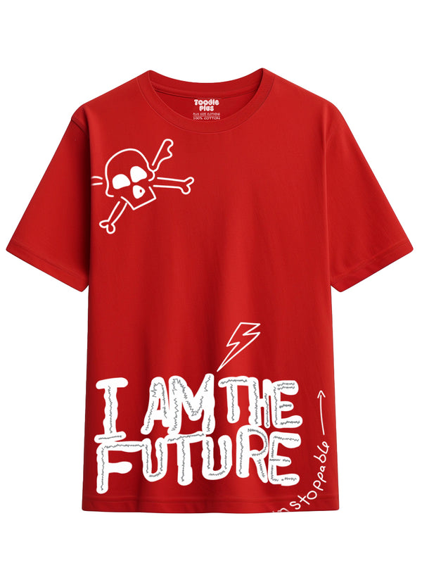 I am the Future T-shirt in Red