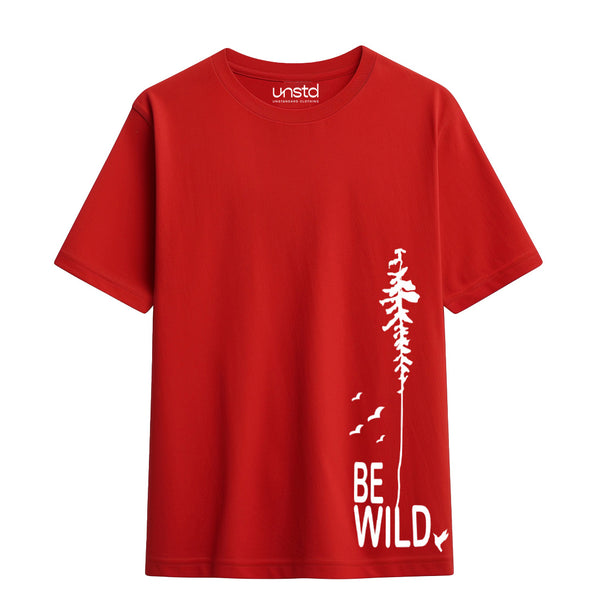 Be Wild T-Shirt in Red