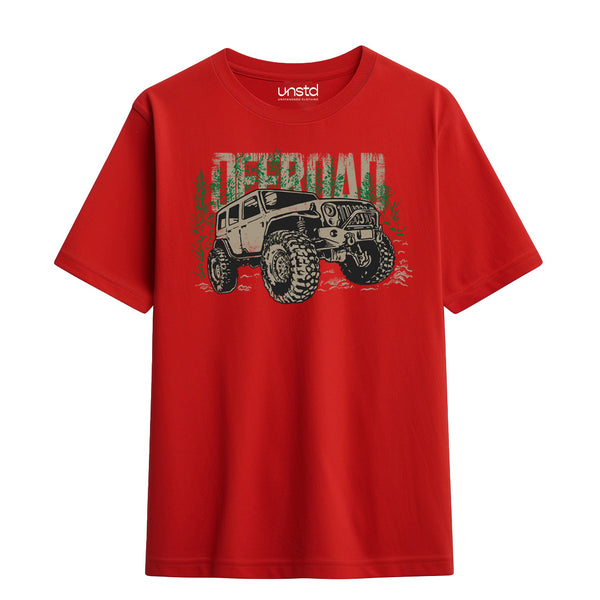 Offroad Travel Men's T-Shirt in Red