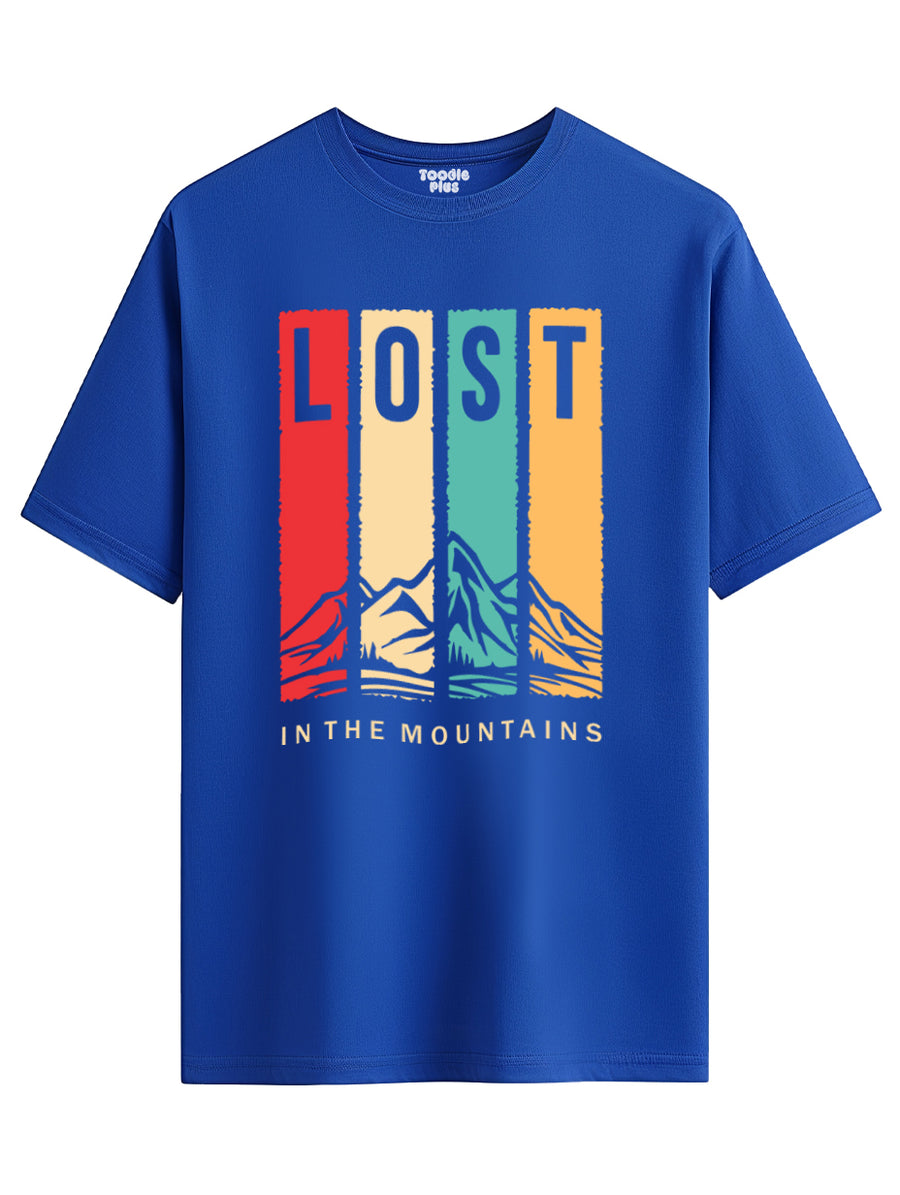 Lost in the mountains Plus Size T-Shirt