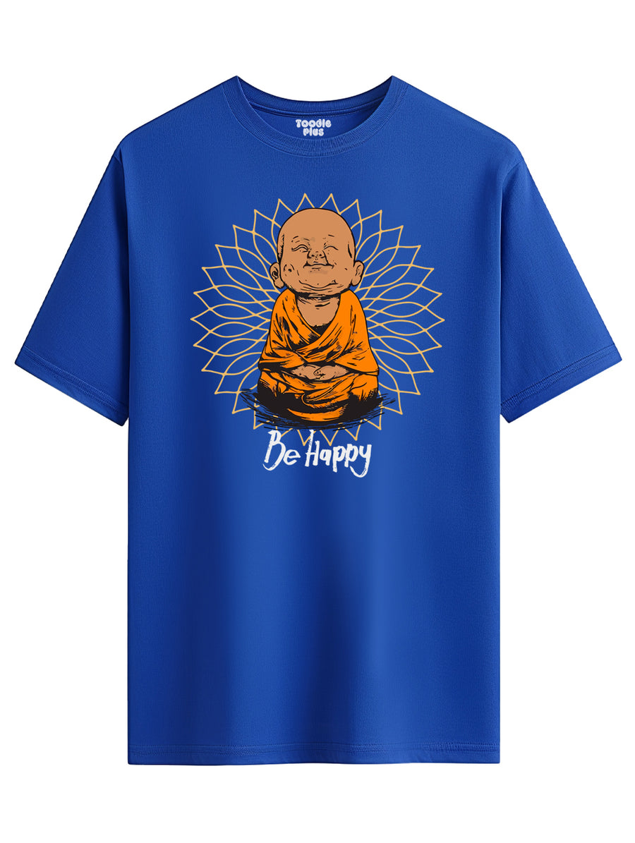 Be Happy Monk Men's T-Shirt