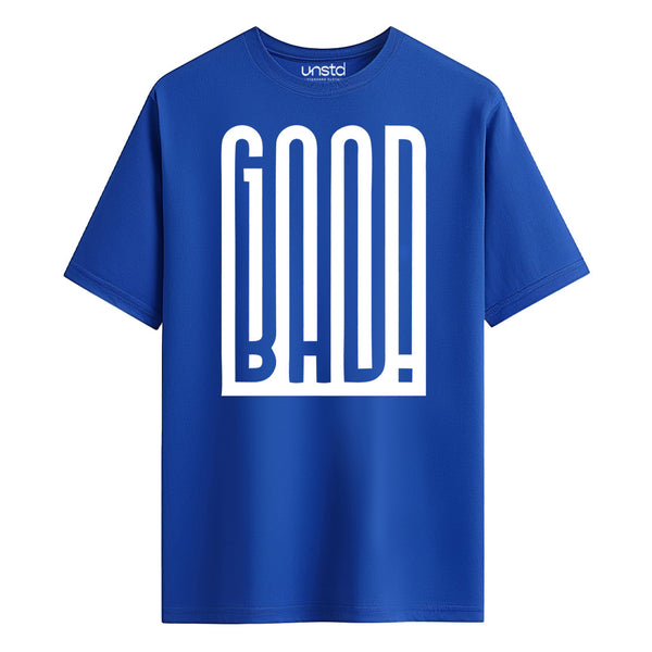 Good Bad T-Shirt in Royal Blue