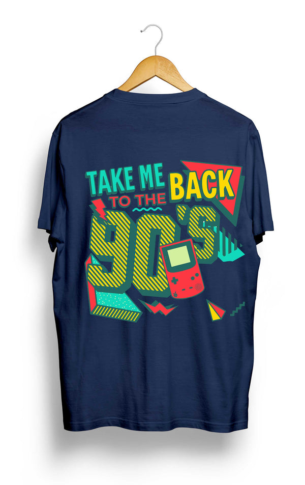 90's Kid T-Shirt in Navy Blue
