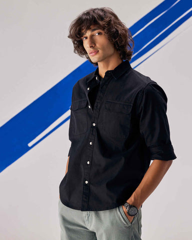 Double Pocket Overshirt