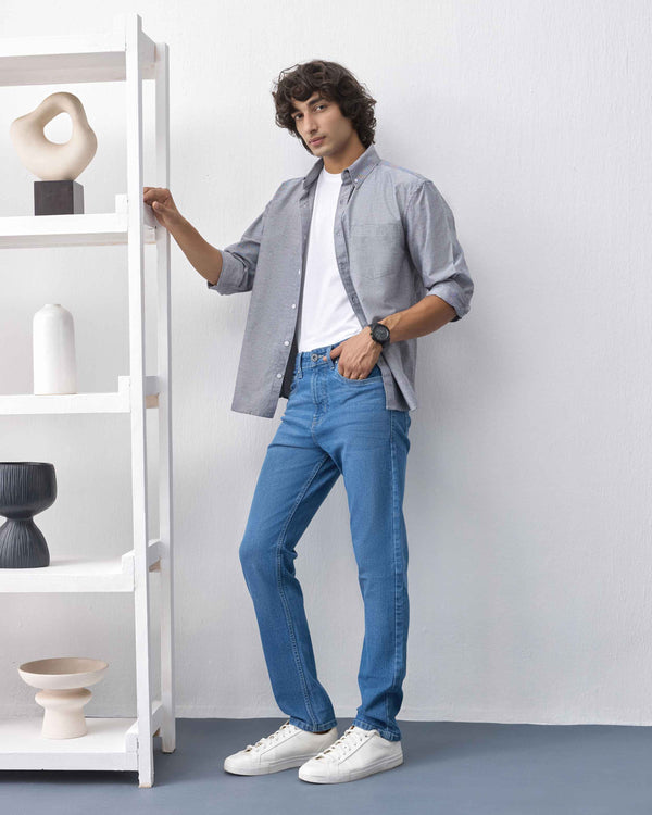 Button Down Oxford Relaxed Fit Shirt