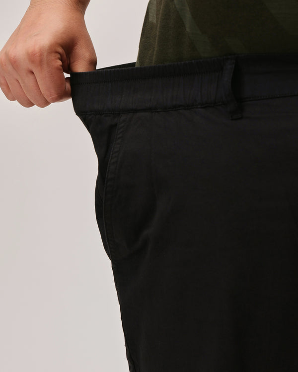 Airmax Cotton Chinos in Black
