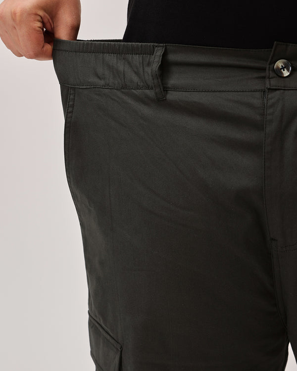 Airmax Cotton Cargos in Dark Olive