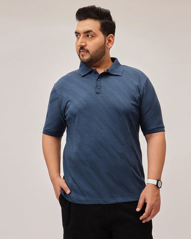 Structure texture plus size polo