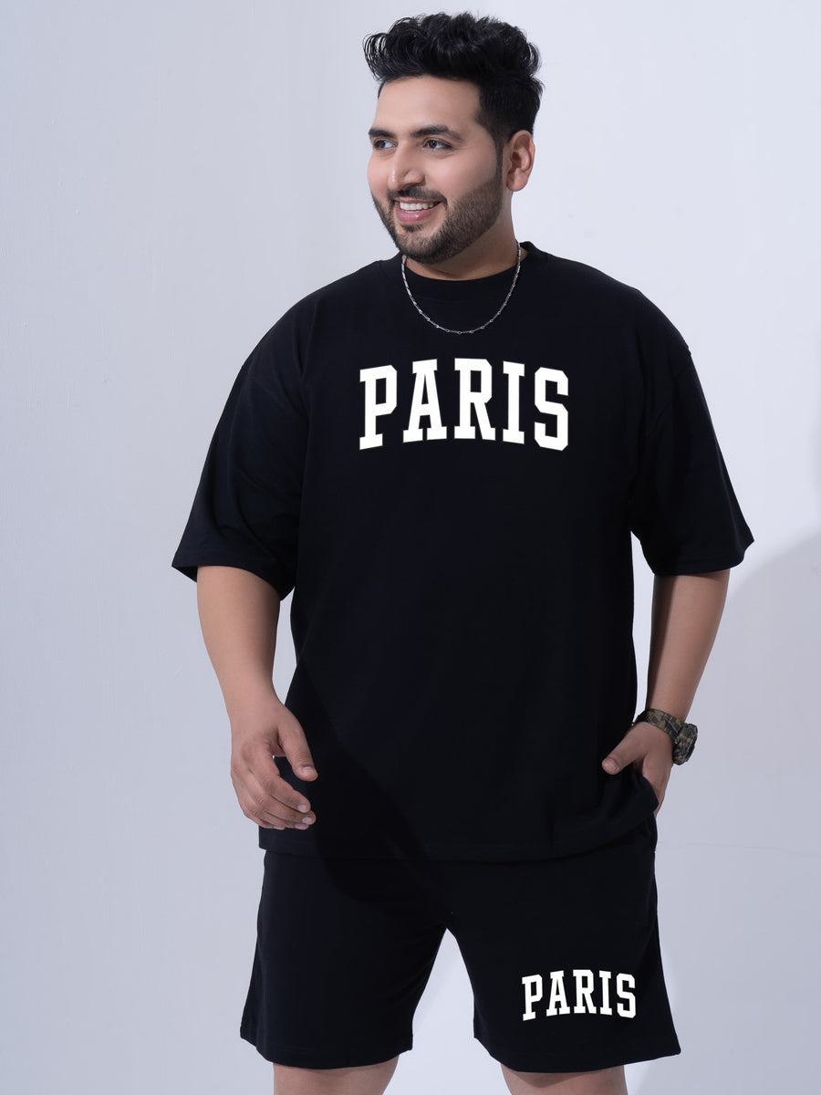 Paris Plus Size Co-ord Set (shorts)
