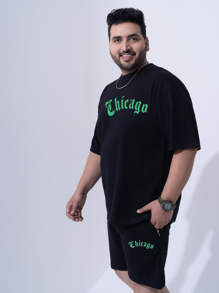 Chicago Plus Size Co-ord Set (shorts)