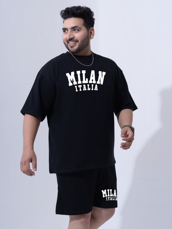 Milan Co-ord Set (shorts) in Black