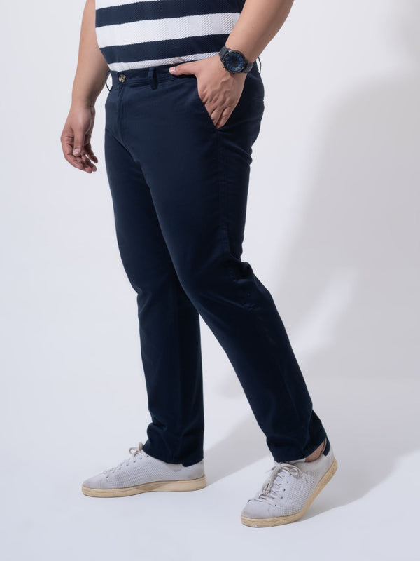 Everyday Cotton Chino Pant in Navy Blue