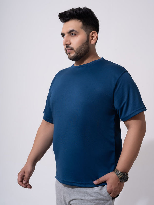 High Performance Gym T-shirt in Rama Blue