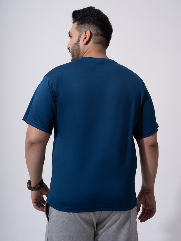 High Performance Gym T-shirt in Rama Blue