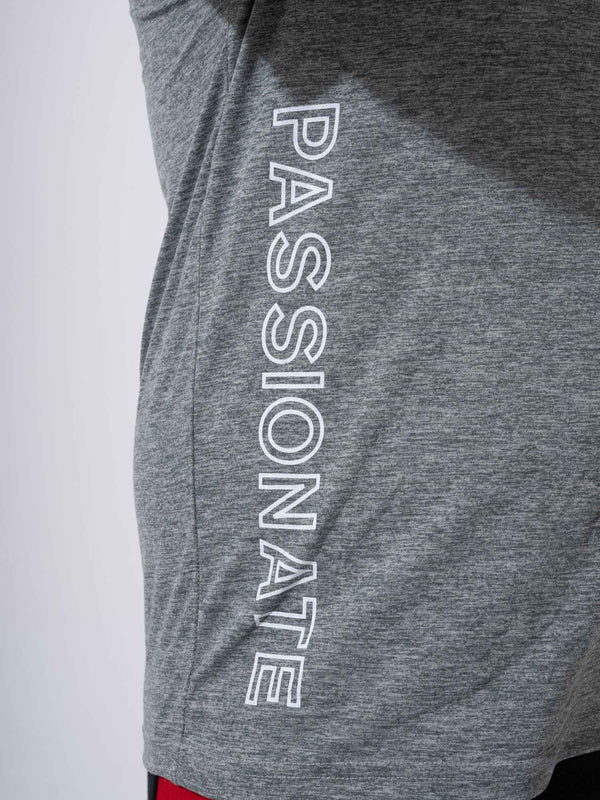Super Soft Rapid-Dry Performance T-shirt in Olive Melange
