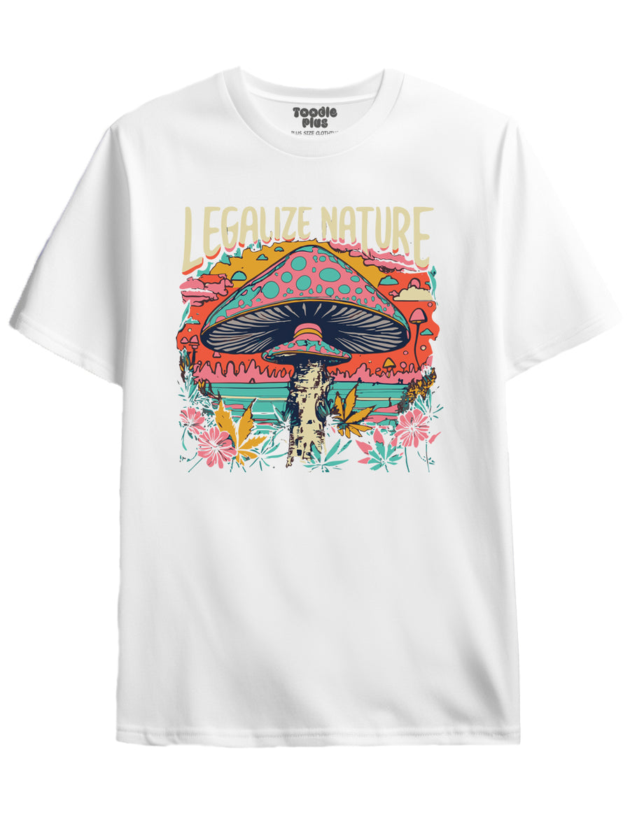 Legalize Nature Plus Size T-Shirt