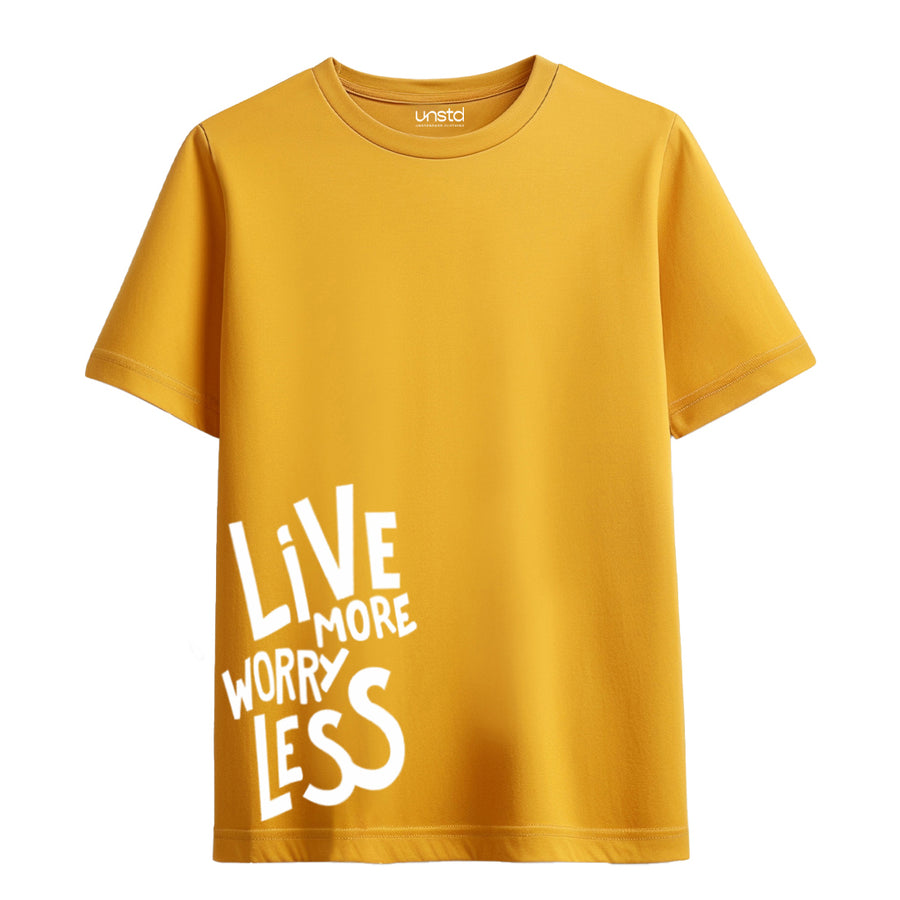 Live more worry less Plus Size T-shirt