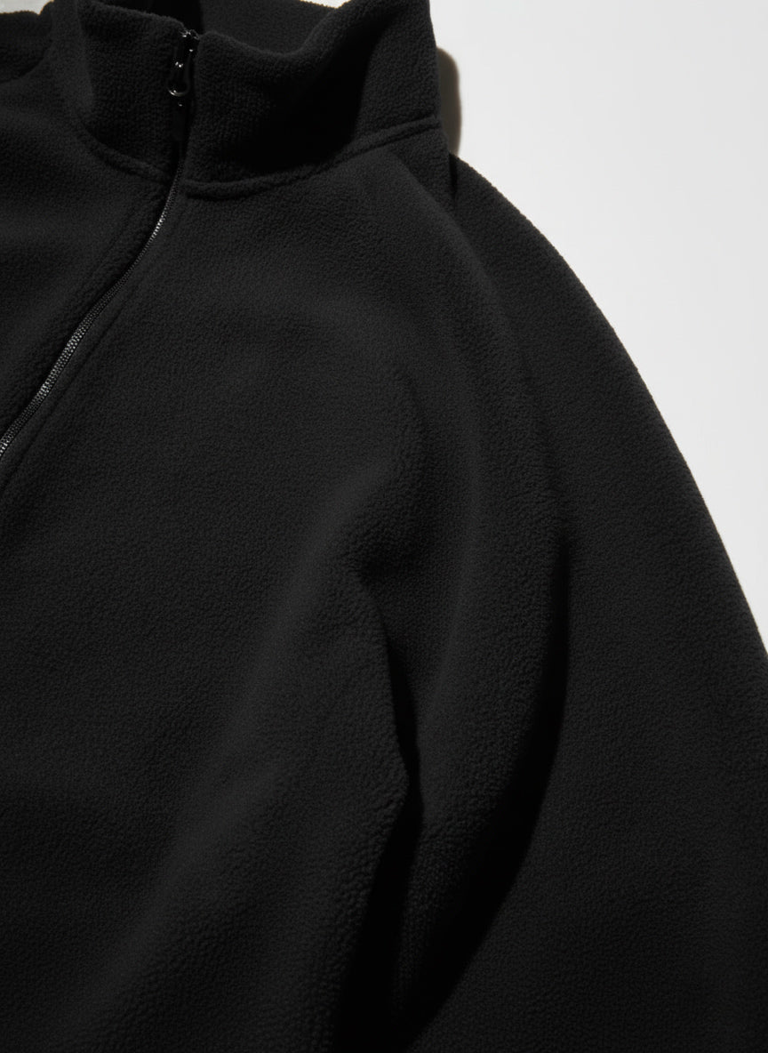 Fleece Heavy Weight Plus size Zipper Jacket