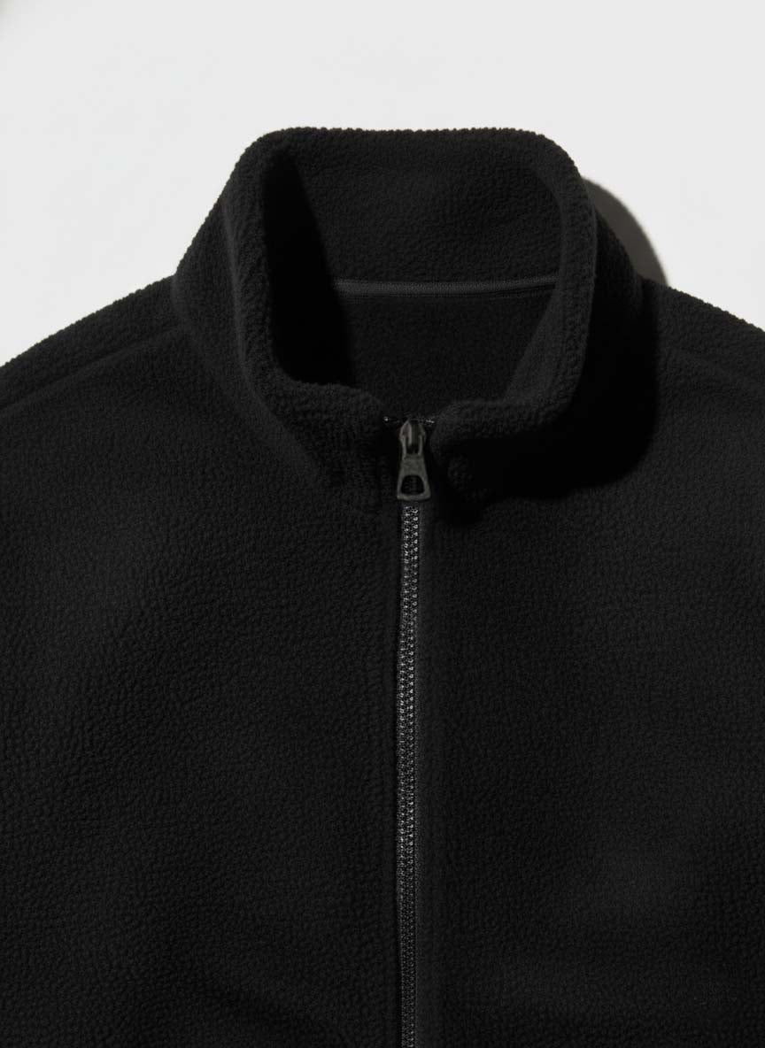 Fleece Heavy Weight Plus size Zipper Jacket