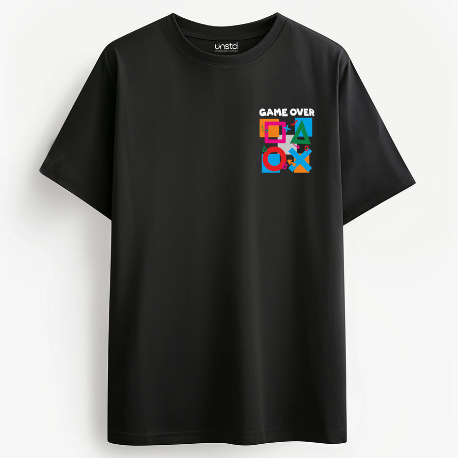 Tic Tac Game Over Plus Size T-shirt