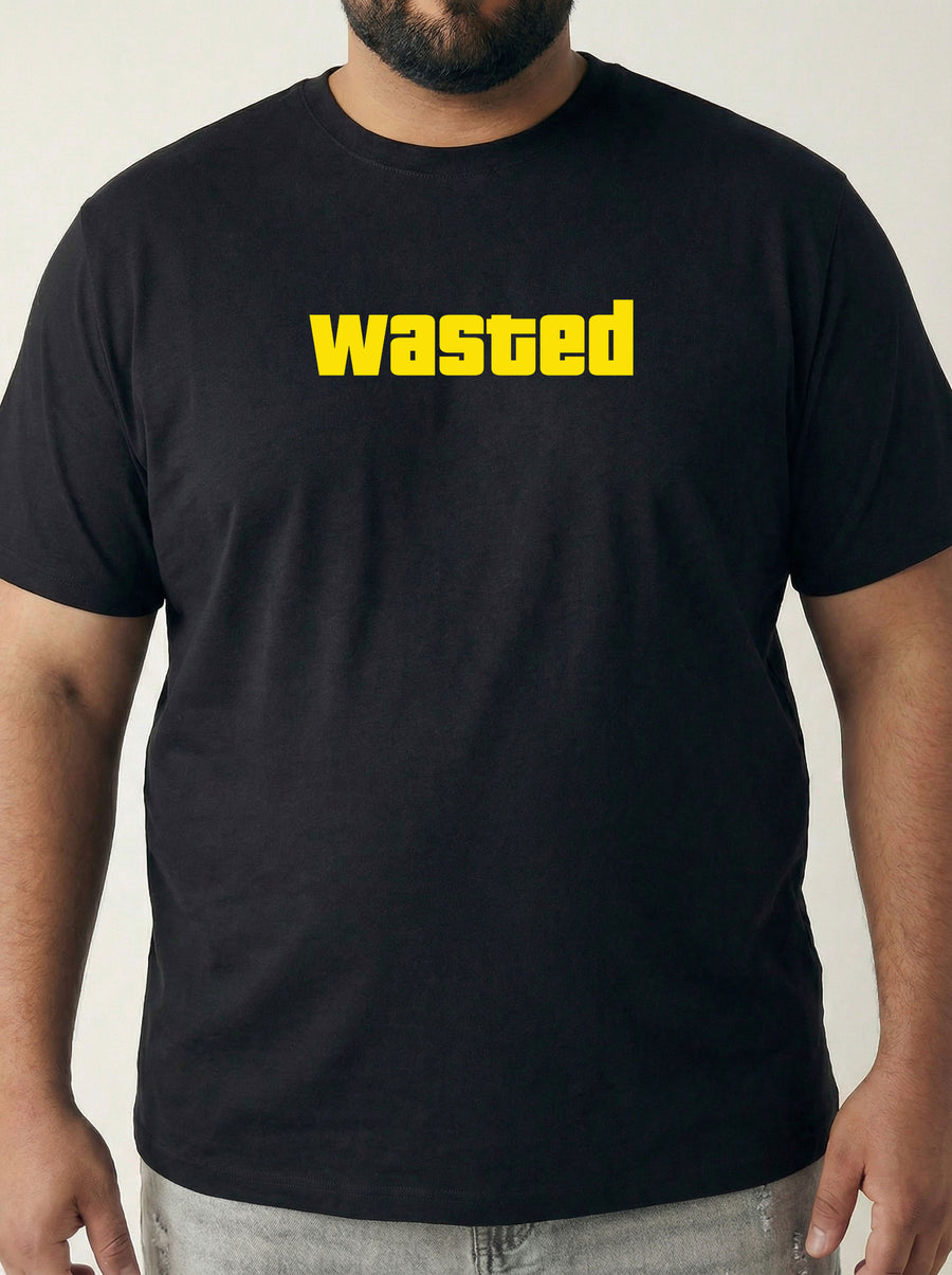 Wasted Plus Size Men T-shirt