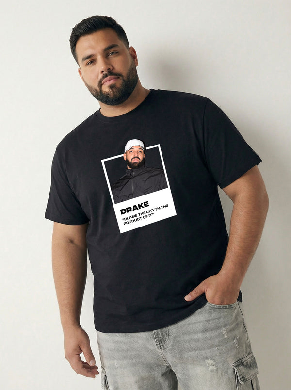 Drake Men T-shirt in Black