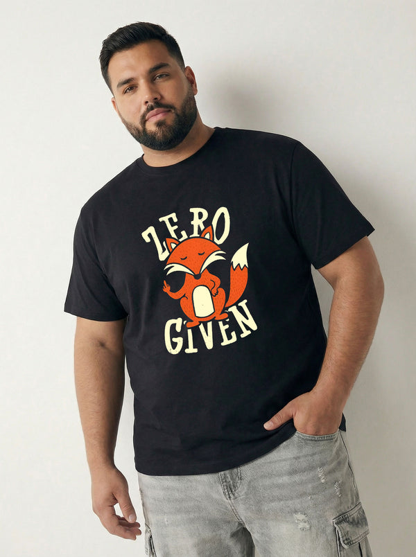 Zero Fox Given Men T-shirt in Black
