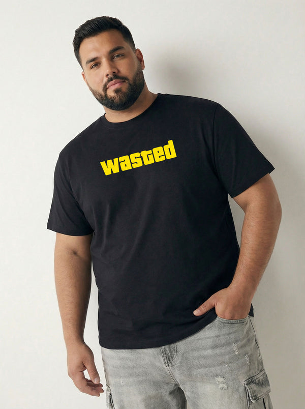 Wasted Men T-shirt in Black