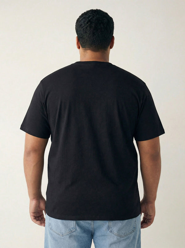 India Men T-shirt in Black