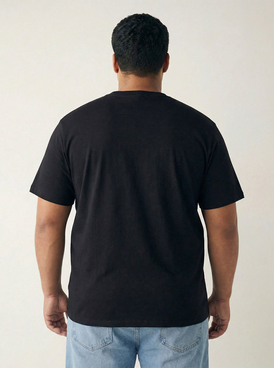 Dark Plus Size Men T-shirt