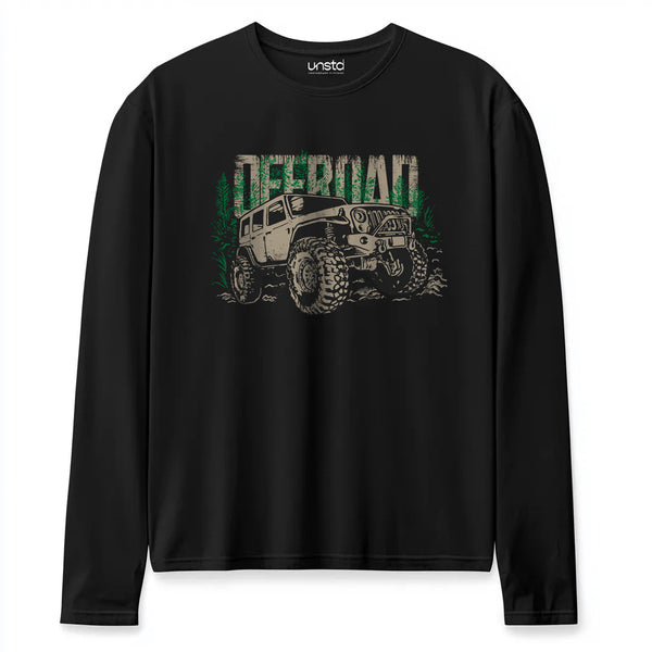Offroad Travel  Plus Size Full Sleeve T-shirt