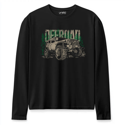 Offroad Travel  Plus Size Full Sleeve T-shirt
