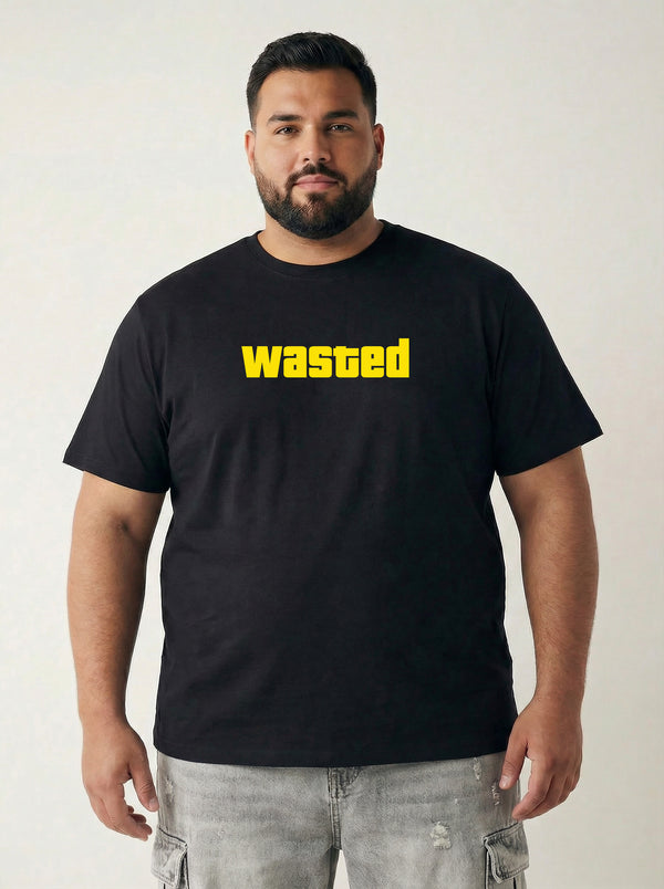 Wasted Men T-shirt in Black