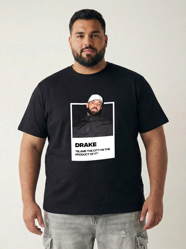 Drake Men T-shirt in Black
