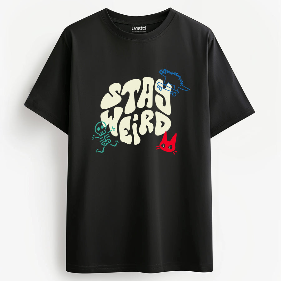 Stay Werid Plus Size T-shirt