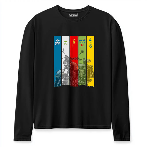 Om Mane Padme Hum Plus Size Full Sleeve T-shirt