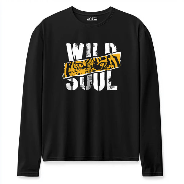 Wild Tiger Plus Size Full Sleeve T-shirt