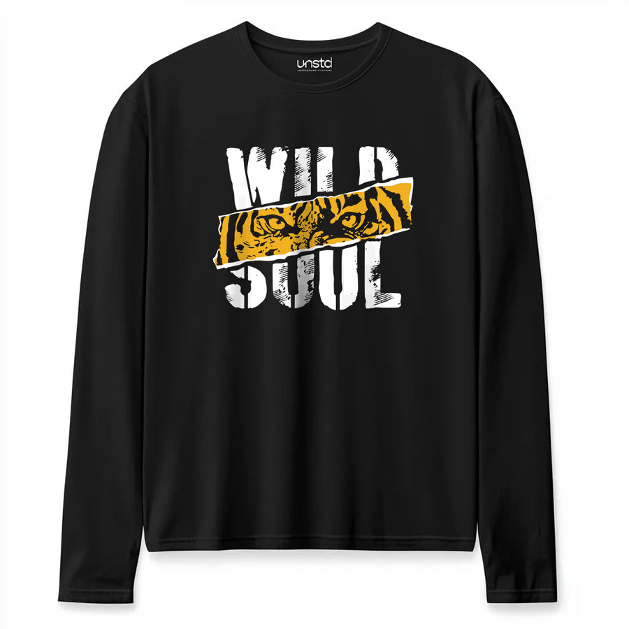 Wild Tiger Plus Size Full Sleeve T-shirt