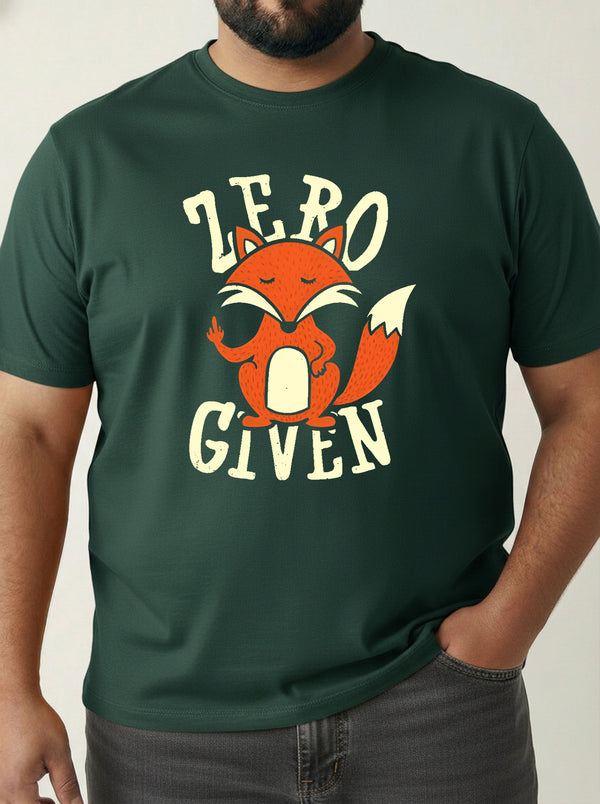 Zero Fox Given Men T-shirt in Forrest Green