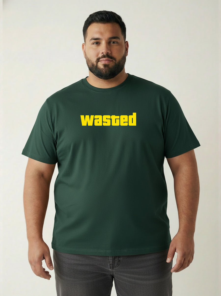 Wasted Plus Size Men T-shirt